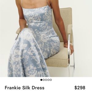 Reformation Silk Formal Dress. Worn 1 time.